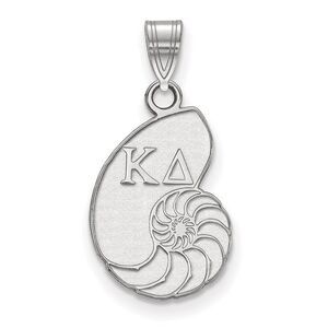 Sterling Silver Kappa Delta Small Pendant